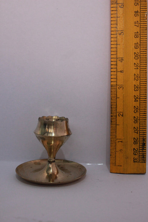 Brass Round Agarbatti Stand 54gm